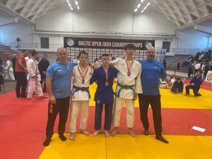 Baltic Open Championship 2026 džudo sacensībās Rīgā